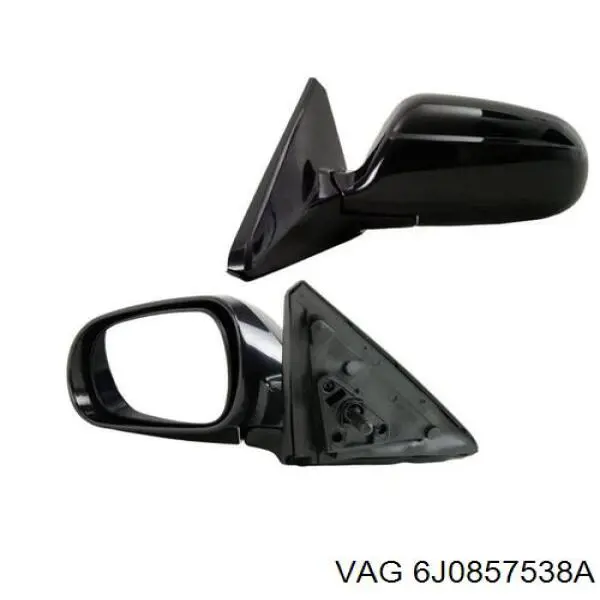 Купити 6J0857538A9B9 VAG Накладка/кришка дзеркала заднього виду, права