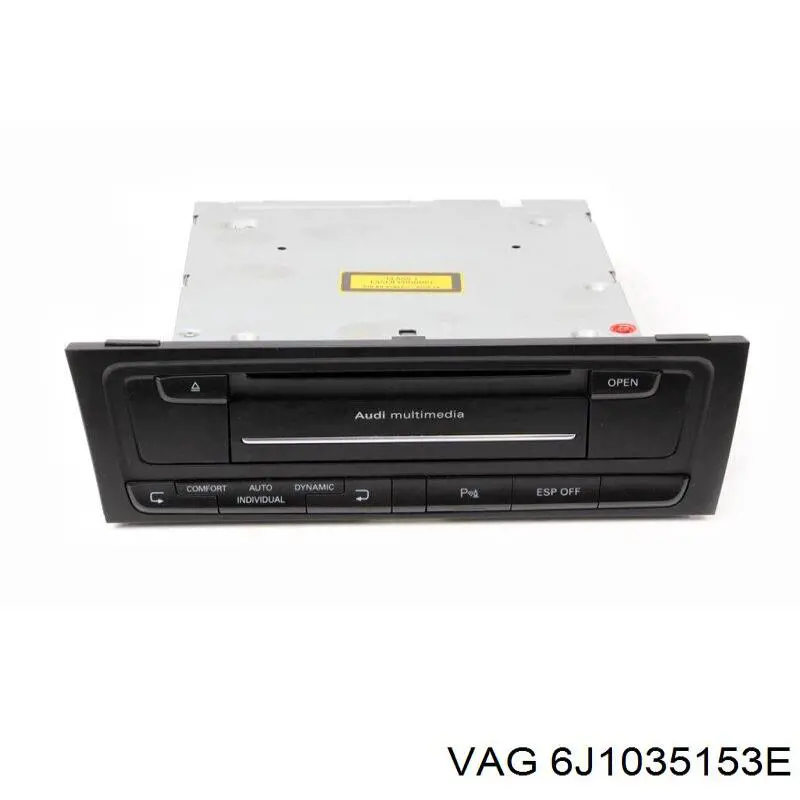 Магнітола (радіо AM/FM) VAG 6J1035153E ціна, від 41.89 USD