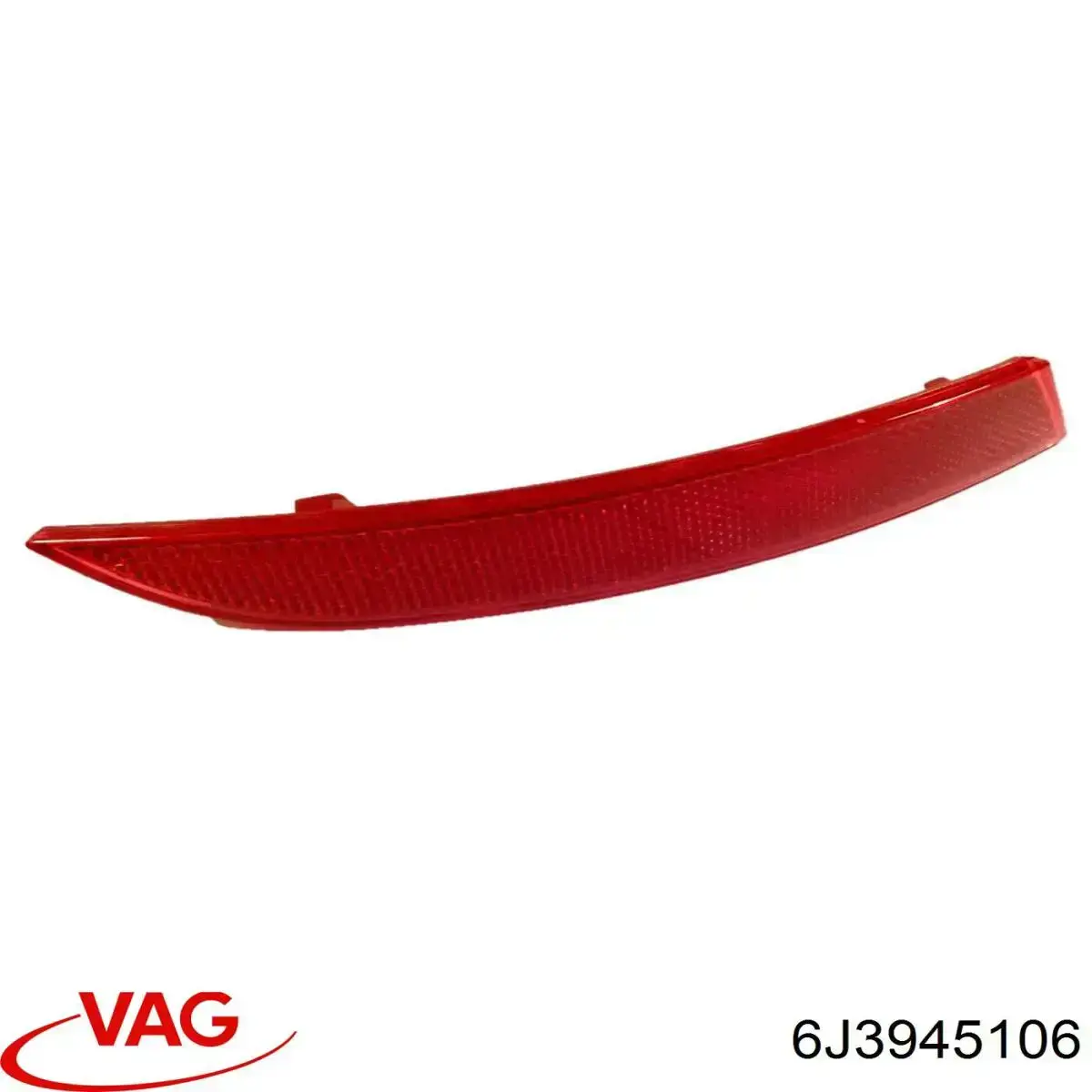Купити 6J3945106 VAG Відбивач бампера заднього правий