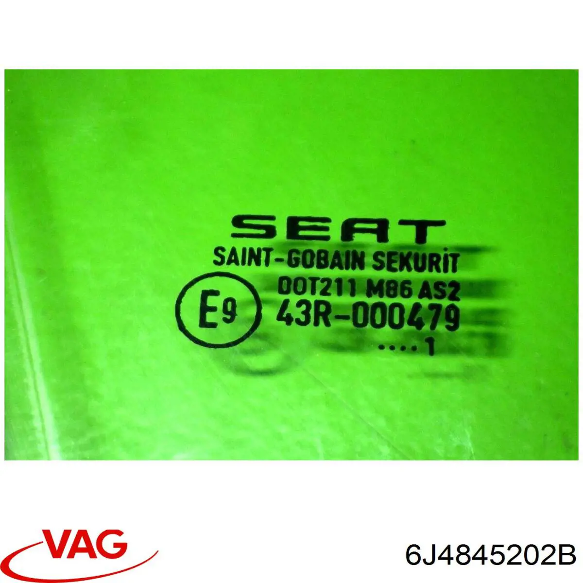 GS6206D304 XYG Скло пасажирських дверей