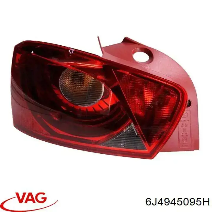 Ліхтар задній лівий VAG 6J4945095 ціна, від 52.15 USD