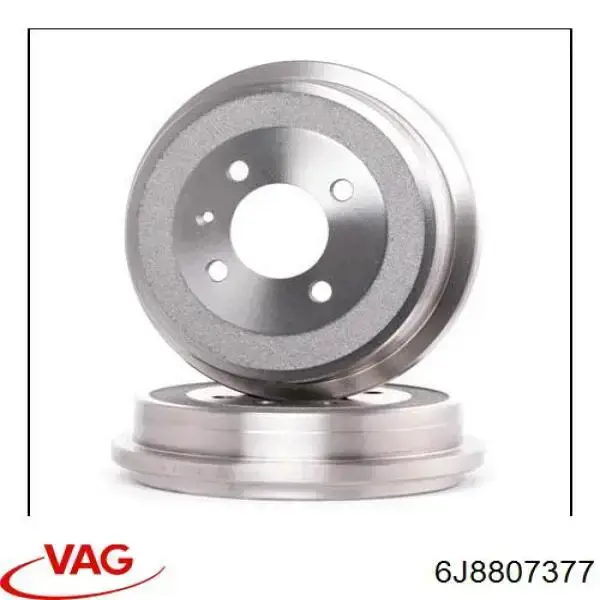 Купити 6J8807377 VAG Направляюча заднього бампера, ліва
