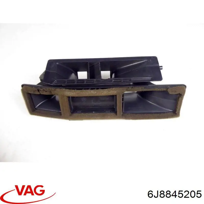 Купити 6J8845205 VAG Скло задньої двері лівої