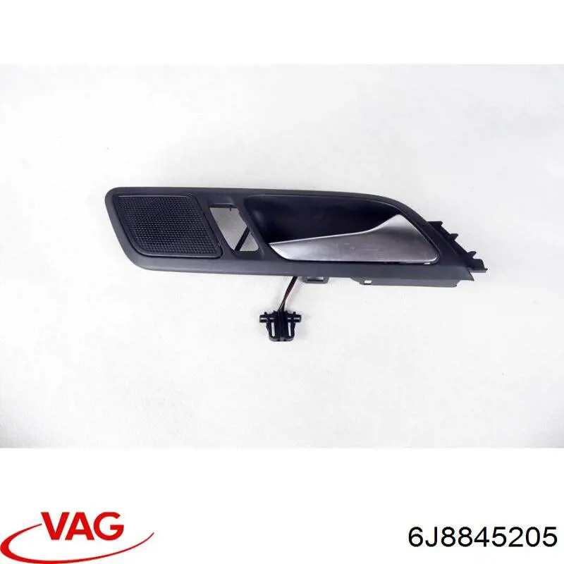Купити 6J8845205 VAG Скло задньої двері лівої