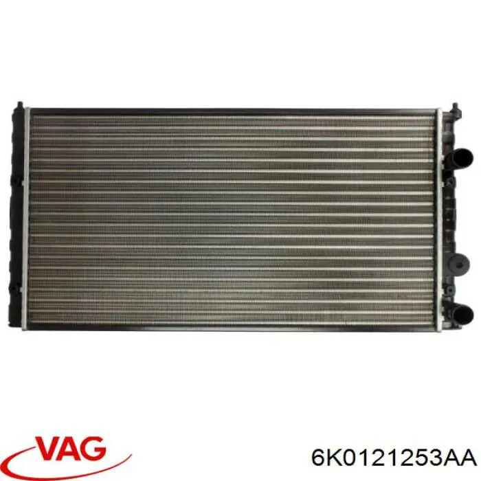 Радіатор основний VAG 6K0121253AA ціна, від 41.60 USD