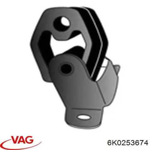  VAG 6K0253674 ціна, від 1.69 USD