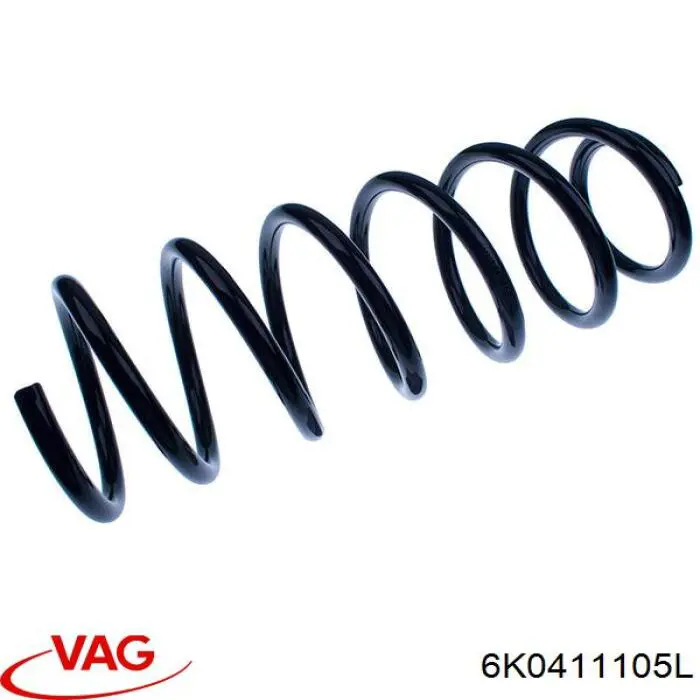 Купити 6K0411105L VAG Гвинтова пружина підвіска