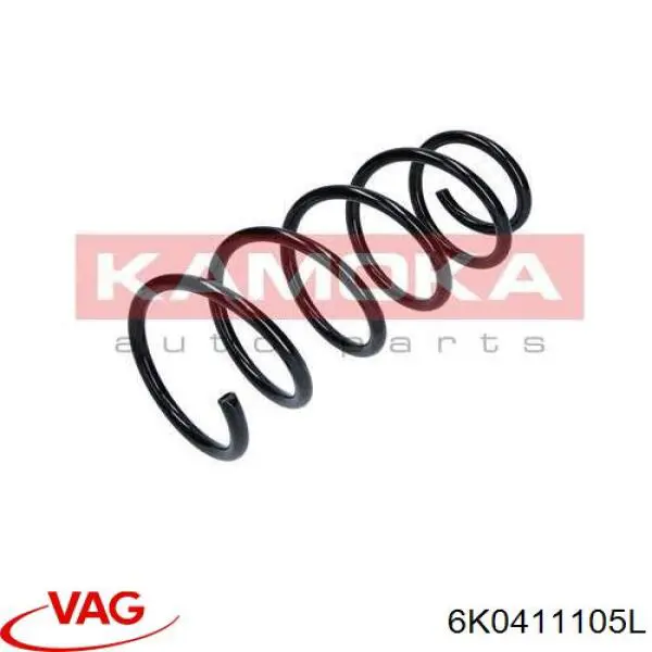 Пружина передня VAG 6K0411105L ціна, від 21.75 USD