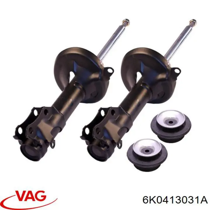 Стойка амортизатора передняя VAG 6K0413031A ціна, від 33.20 USD