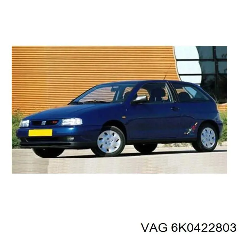 Тяга рульова в зборі, ліва VAG 6K0422803