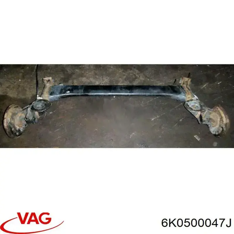 Купити 6K0500047J VAG Балка задньої підвіски, підрамник