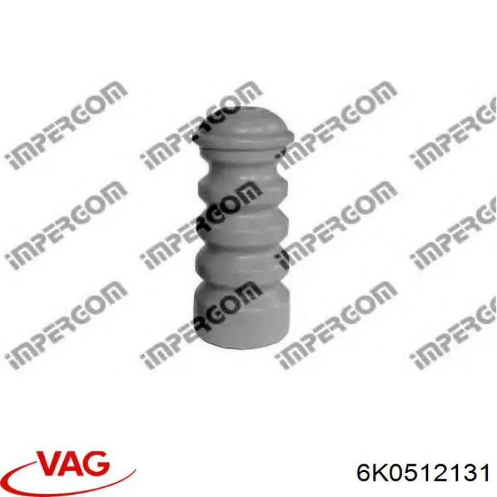 6K0512131 VAG буфер-відбійник амортизатора заднього