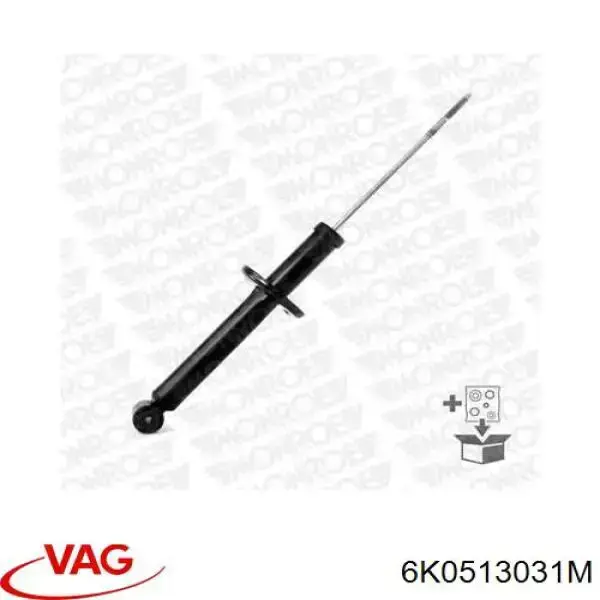 Купити 6K0513031M VAG Стійка амортизатора задня
