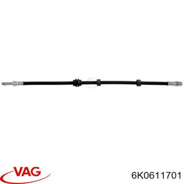 Гальмівні шланги передні 6K0611701 VAG