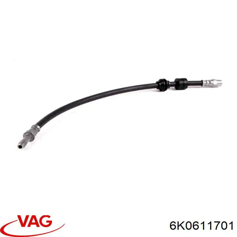 Шланг гальмівний передній VAG 6K0611701