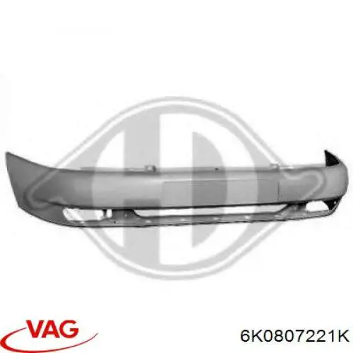 Бампер на авто VAG 6K0807221K ціна, від 40.38 USD