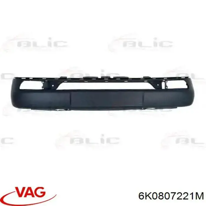 Купити 6K0807221M VAG Буфер (бампер) передній