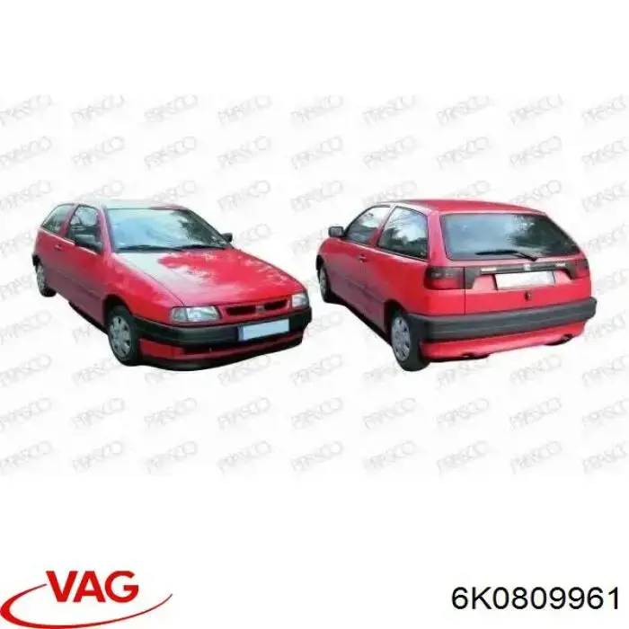 Купити 6K0809961 VAG Підкрилок передній лівий