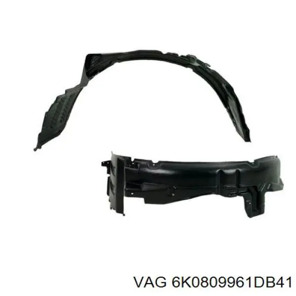 Підкрилок передній лівий 6K0809961DB41 VAG