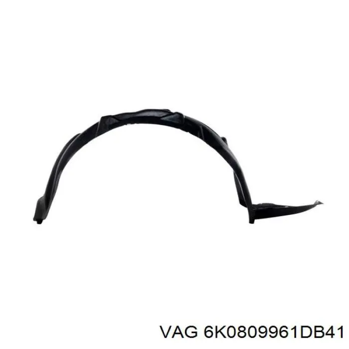 6K0809961DB41 VAG Підкрилок переднього крила, лівий