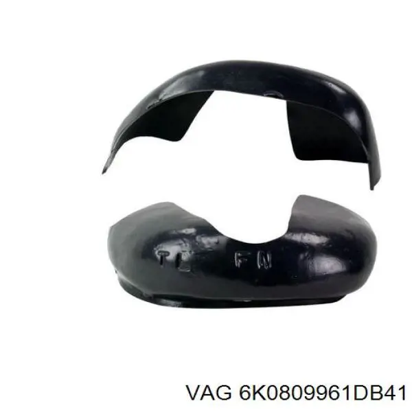 Підкрилок переднього крила, лівий VAG 6K0809961DB41 ціна, від 13.92 USD