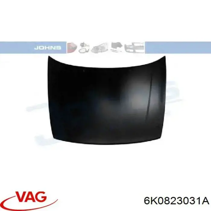 Купити 6K0823031A VAG Капот
