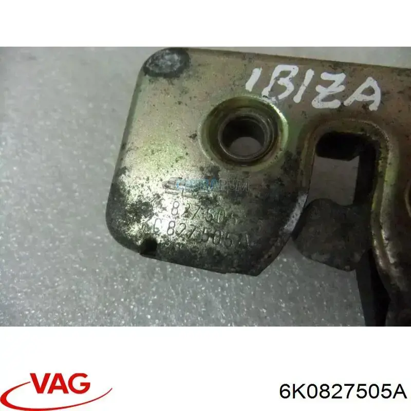 Купити 6K0827505A VAG Замок 3/5-х дверей, задній