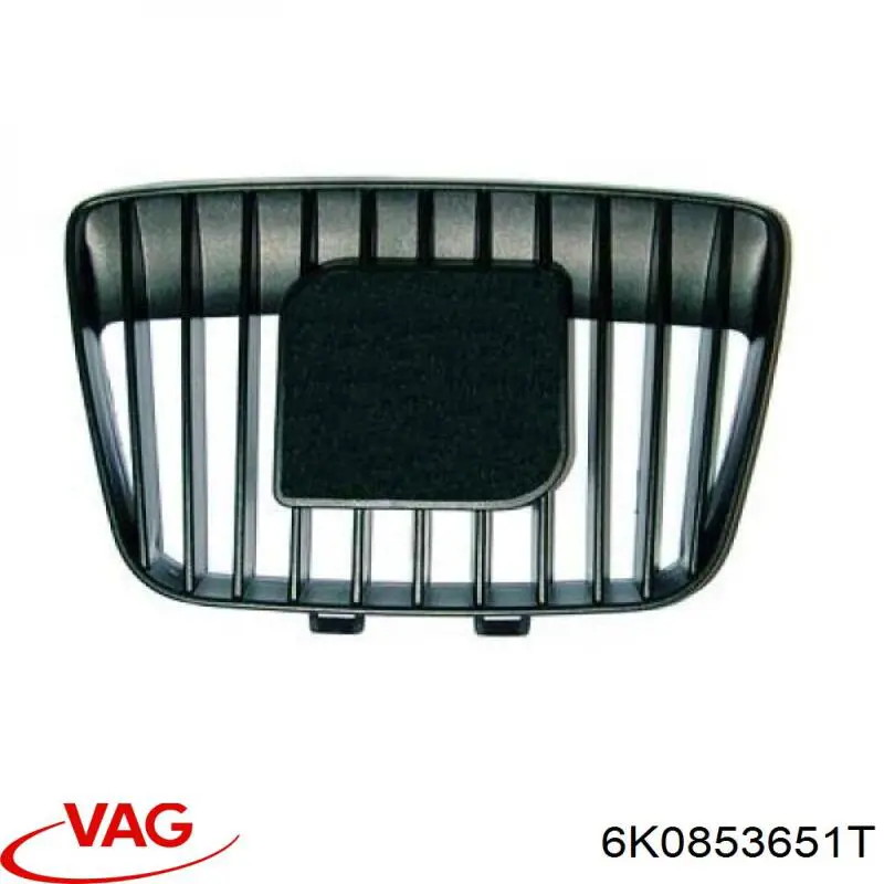 Облицювання радіатора VAG 6K0853651R ціна, від 38.01 USD
