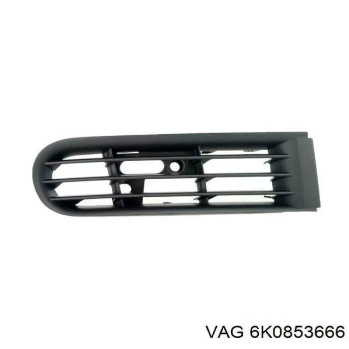 6K0853666 VAG Решітка переднього бампера, права