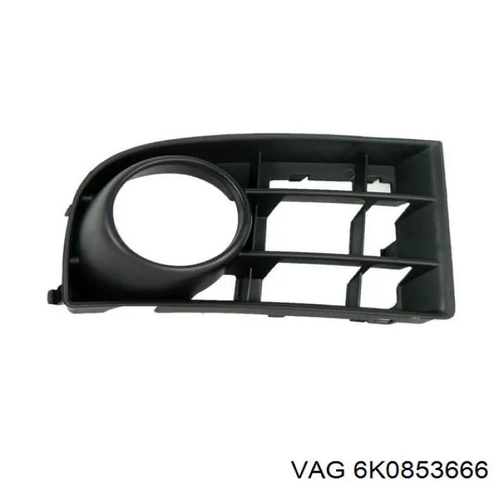 Решітка переднього бампера, права VAG 6K0853666 ціна, від 7.05 USD