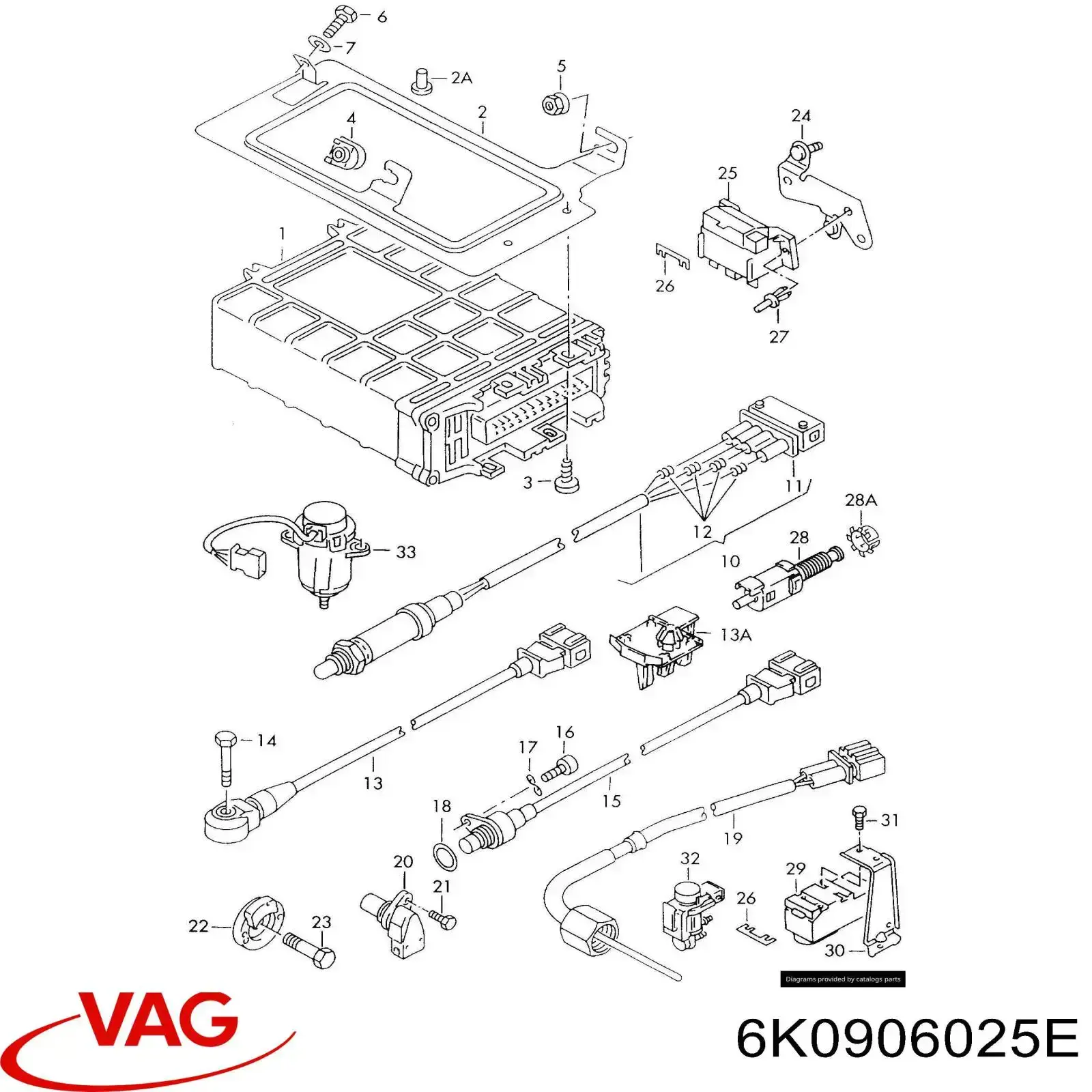 6K0906025E VAG Блок електронного управління