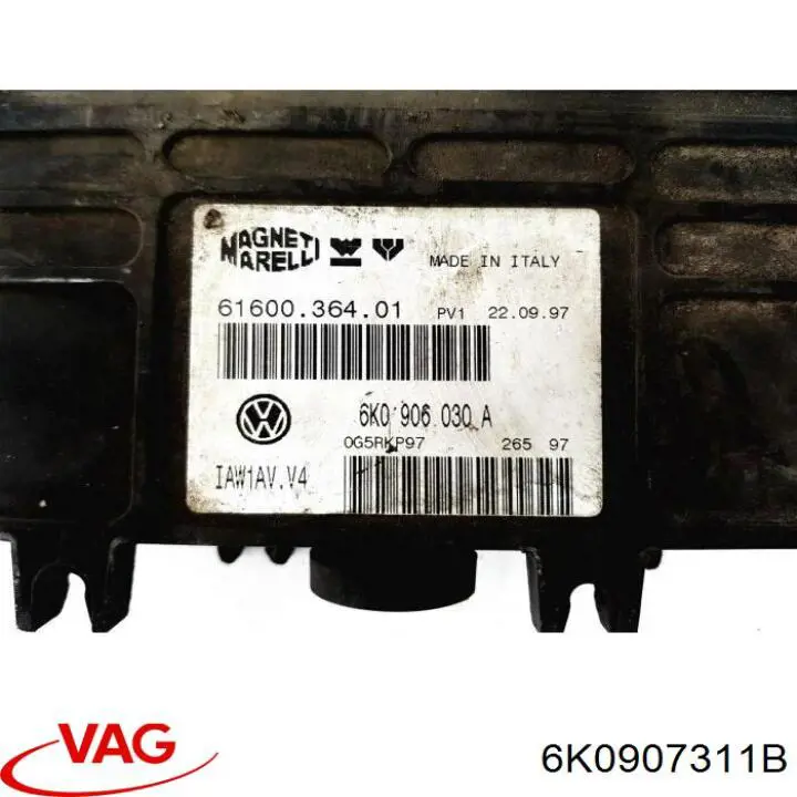 Електронний блок керування двигуном 6K0907311B VAG
