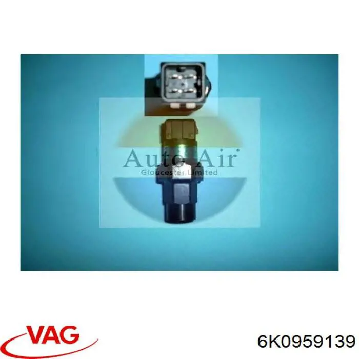 Датчик абсолютного тиску кондиціонера VAG 6K0959139 ціна, від 17.88 USD