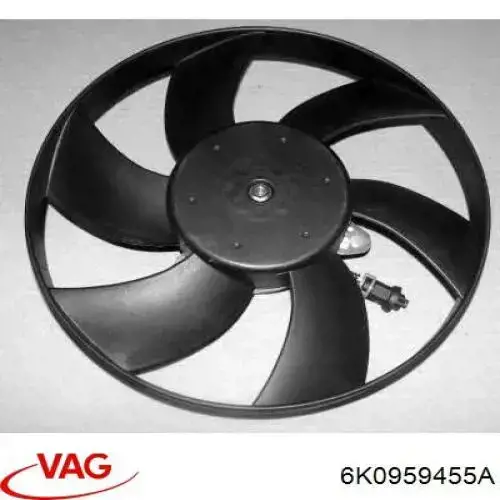 Вентилятор радіатора VAG 6K0959455A ціна, від 31.17 USD