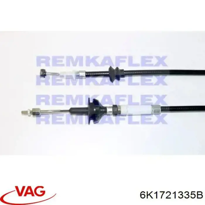 Трос зчеплення VAG 6K1721335B ціна, від 15.74 USD