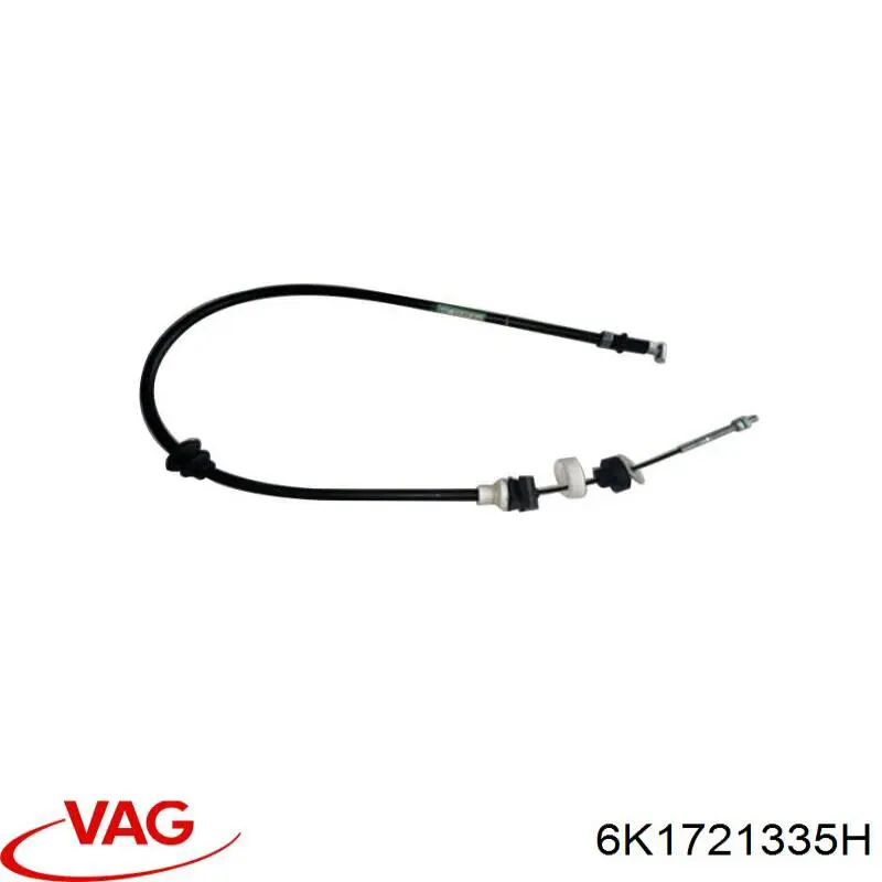 Купити 6K1721335H VAG Трос зчеплення