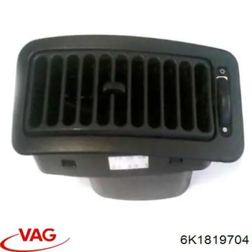 Решітка повітроводу права VAG 6K1819704 ціна, від 11.40 USD