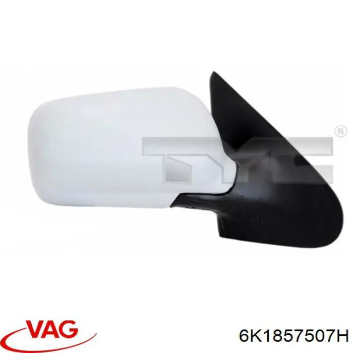 Ліве бічне дзеркало VAG 6K1857507H ціна, від 12.85 USD