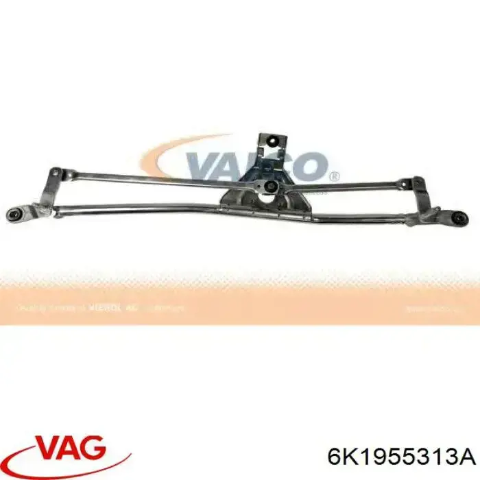 Трапеція щіток лобового скла VAG 6K1955313A ціна, від 32.43 USD