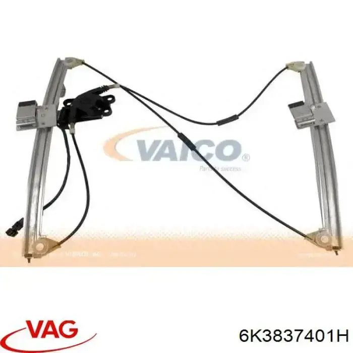 Купити 6K3837401H VAG Механізм стеклопідйомника водійських дверей
