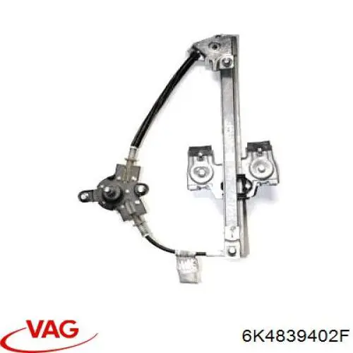 Механізм склопідйомника двері задньої, правої VAG 6K4839402F ціна, від 971.25 UAH
