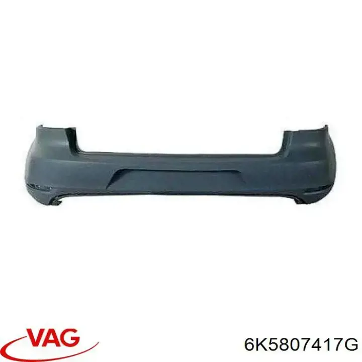 Кожух бампера заднього VAG 6K5807417G ціна, від 88.59 USD
