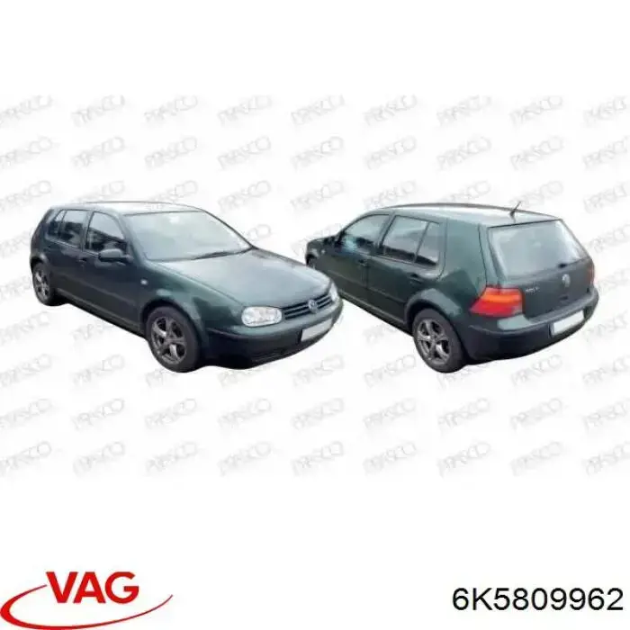 Купити 6K0809962CB41 VAG Підкрилок передній правий