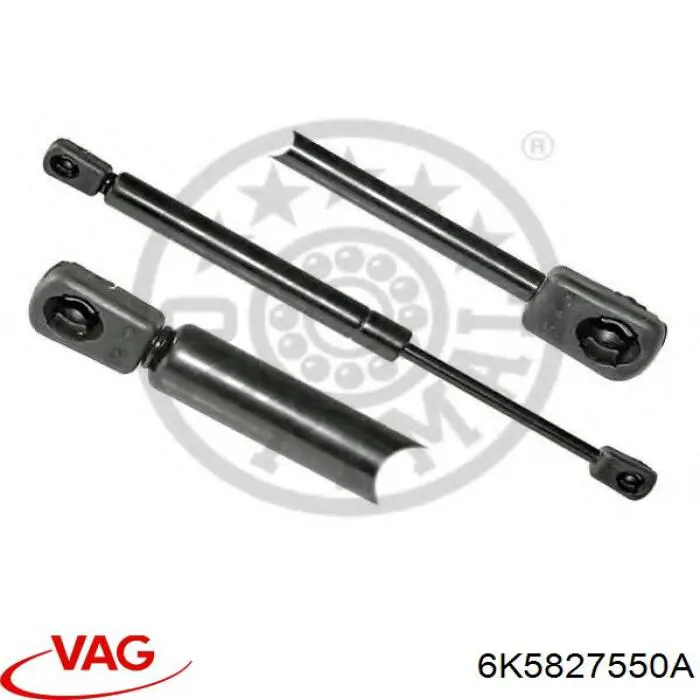 Амортизатор багажника 6K5827550 VAG