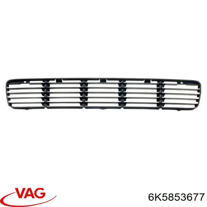 Купити 6K5853677 VAG Решітка переднього бампера