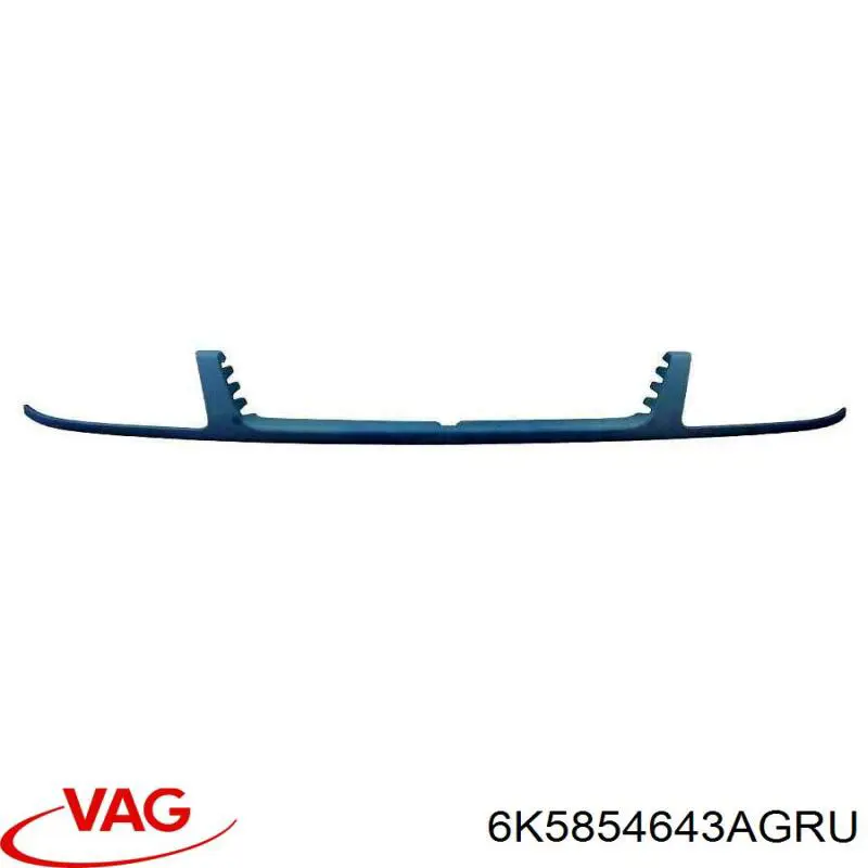 Накладка фар, нижня VAG 6K5854643AGRU ціна, від 14.94 USD