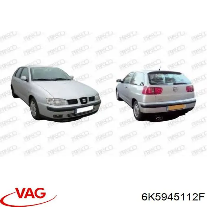 Фара задня права зовнішня Polcar 671688E