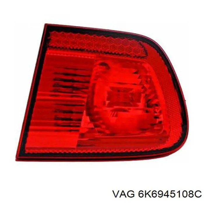 6K6945108C VAG Ліхтар задній правий, внутрішній