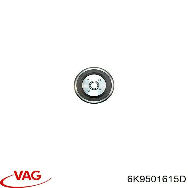 Барабан гальмівний задній VAG 6K9501615A ціна, від 0.03 USD
