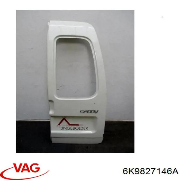 Двері фургона задні, розпашні, праві VAG 6K9827146A ціна, від 31.70 USD